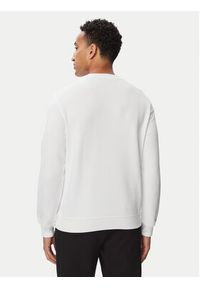 Karl Lagerfeld - KARL LAGERFELD Bluza 705780 563917 Biały Regular Fit. Typ kołnierza: dekolt w karo. Kolor: biały. Materiał: bawełna #2