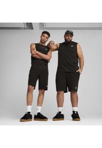 Puma - Męskie szorty Essentials 10" z logo No. 1 PUMA. Kolor: wielokolorowy, szary, fioletowy, czarny. Sport: fitness #2