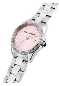 Karl Lagerfeld - KARL LAGERFELD Zegarek R0553101512 Srebrny. Kolor: srebrny #3
