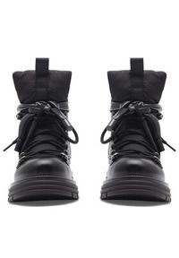 DeeZee Trzewiki LEDA WS6126-09 Czarny. Kolor: czarny. Materiał: materiał #5