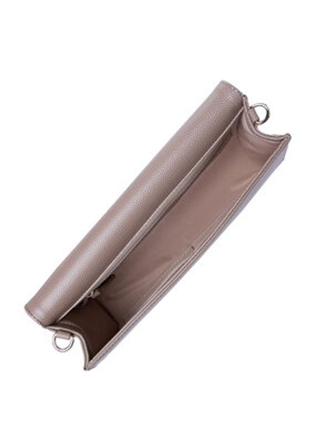 VALENTINO - Valentino Torebka Divina VBS1R401G Beżowy. Kolor: beżowy. Materiał: skórzane