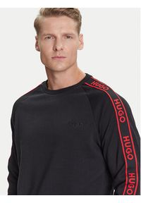 Hugo - HUGO Bluza Liam 50540909 Czarny Regular Fit. Kolor: czarny. Materiał: bawełna #5
