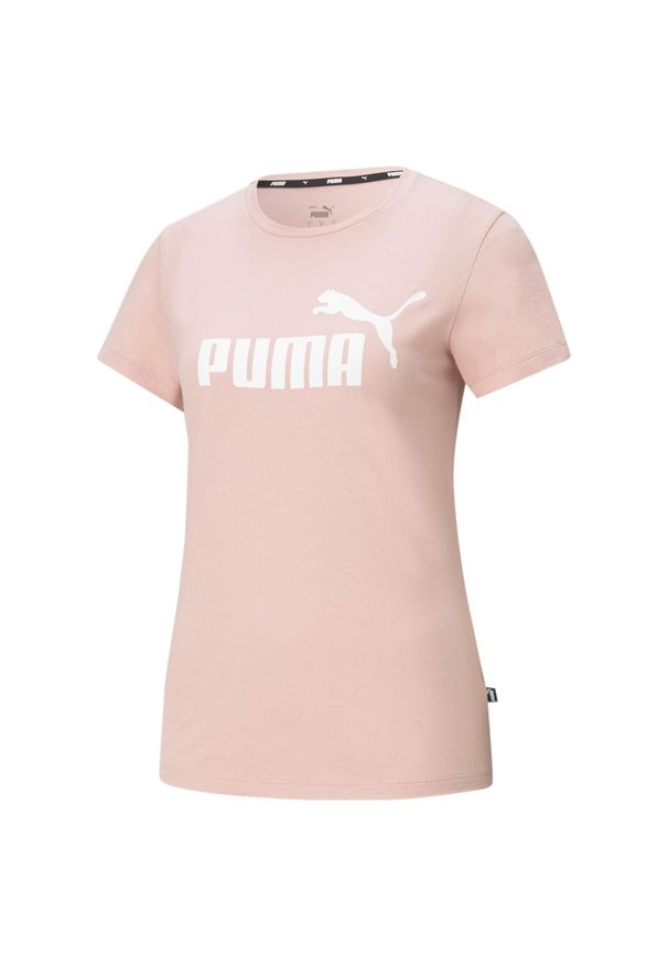 Koszulka sportowa damska Puma ESS Logo. Kolor: różowy