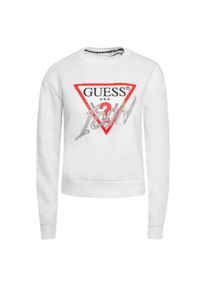 Damska Bluza Guess Biała z Kryształkami ICON. Kolor: biały #1