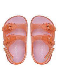 melissa - Melissa Sandały Mini Melissa Wide Sandal III 33405 Pomarańczowy. Kolor: pomarańczowy #2