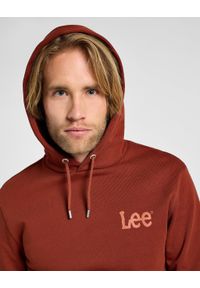 Lee - LEE MĘSKA BLUZA LEE WOBBLY LEE HOODIE SWEET MAPLE 112358006