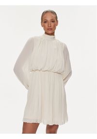 Selected Femme Sukienka codzienna 16088998 Szary Regular Fit. Okazja: na co dzień. Kolor: szary. Materiał: syntetyk. Typ sukienki: proste. Styl: casual