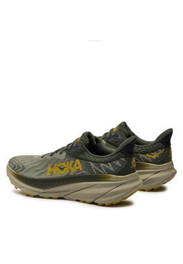 HOKA - Hoka Buty do biegania Challenger Atr 7 1134497 Khaki. Kolor: brązowy. Materiał: materiał