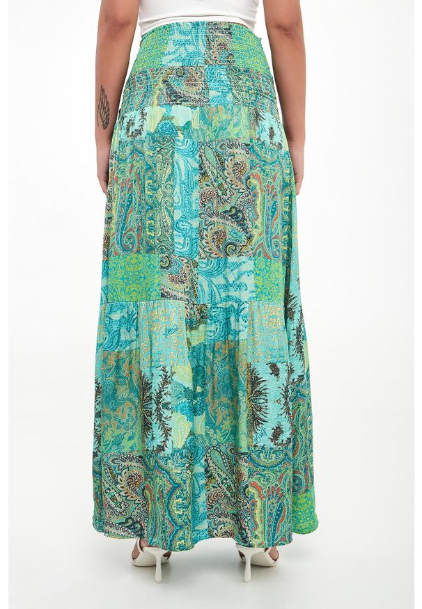 Liu Jo - Spódnica maxi z wzorem paisley LIU JO. Wzór: paisley