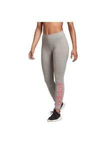 Legginsy damskie do treningu Adidas W Essentials Linear Tight szare. Kolor: szary. Sport: fitness