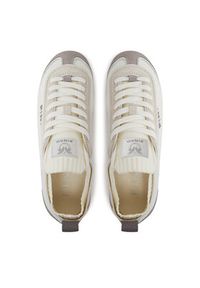 Pinko - PINKO Sneakersy Reby 03 SS0061 T025 Écru. Materiał: materiał