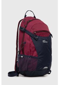 Jack Wolfskin plecak Velocity 12 kolor fioletowy duży gładki. Kolor: fioletowy. Materiał: tkanina, materiał. Wzór: gładki #2