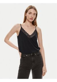 Vero Moda Top Imila 10307232 Czarny Regular Fit. Kolor: czarny. Materiał: syntetyk #1