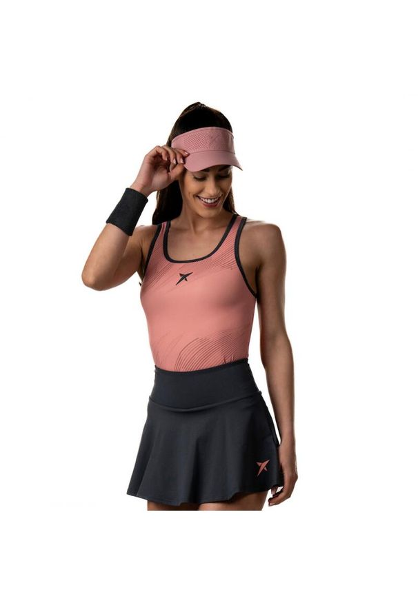 DROP SHOT - Camiseta Drop Shot Lirio Mujer. Kolor: pomarańczowy