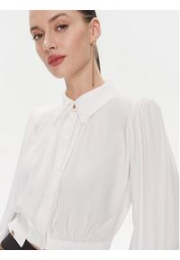 Elisabetta Franchi Koszula CA-T25-41E2-V350 Biały Regular Fit. Kolor: biały. Materiał: wiskoza #4
