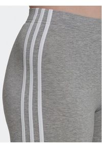 Adidas - adidas Szorty sportowe Essentials 3-Stripes Bike Shorts HF5956 Szary. Kolor: szary. Materiał: bawełna #4