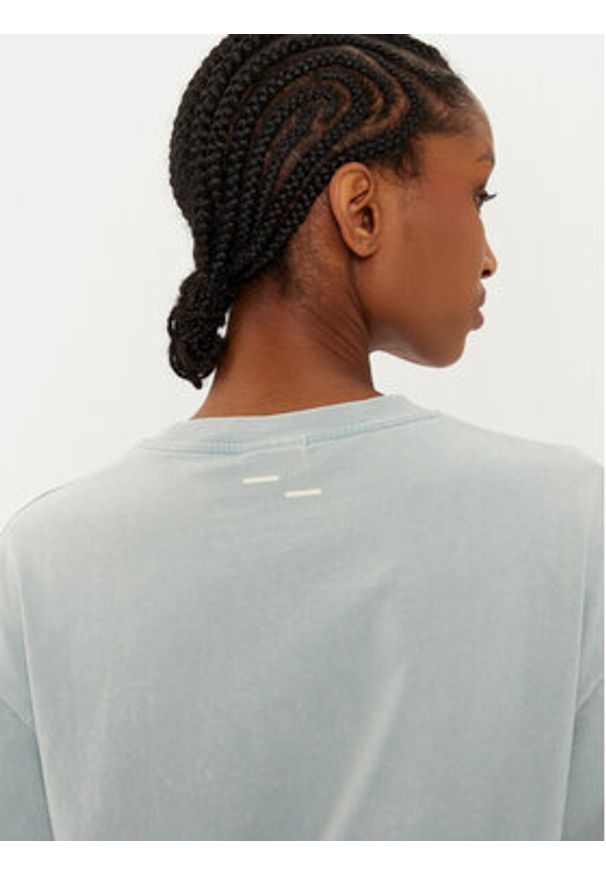 Filling Pieces T-Shirt Unisex 7441378 Zielony Boxy Fit. Kolor: zielony. Materiał: bawełna