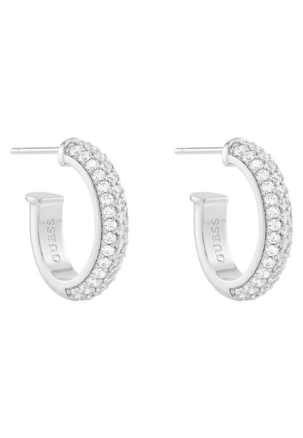 Kolczyki Guess. Materiał: złote. Kolor: złoty