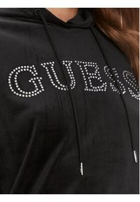 Guess Bluza Couture V4RQ25 KBXI2 Czarny Regular Fit. Kolor: czarny. Materiał: syntetyk #5