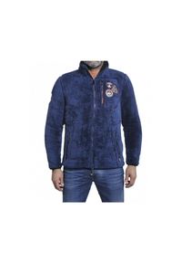 PEAK MOUNTAIN - Kurtka polarowa Peak Mountain coral sherpaCavian. Kolor: niebieski. Materiał: polar. Sezon: zima. Sport: narciarstwo #1