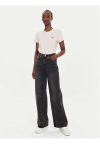 Levi's® T-Shirt Perfect 39185-0323 Różowy Regular Fit. Kolor: różowy. Materiał: bawełna