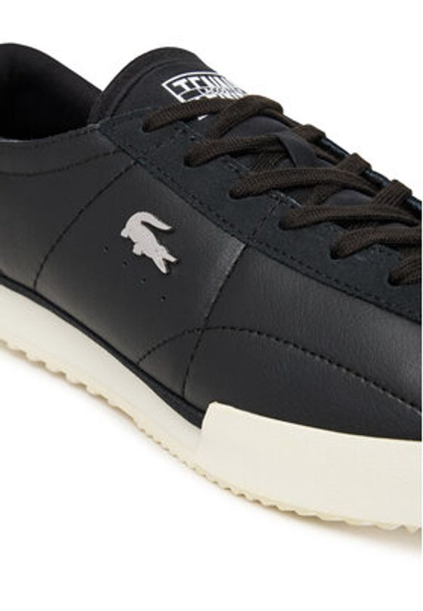Lacoste Sneakersy 7-50SMA0154 Czarny. Kolor: czarny. Materiał: skóra