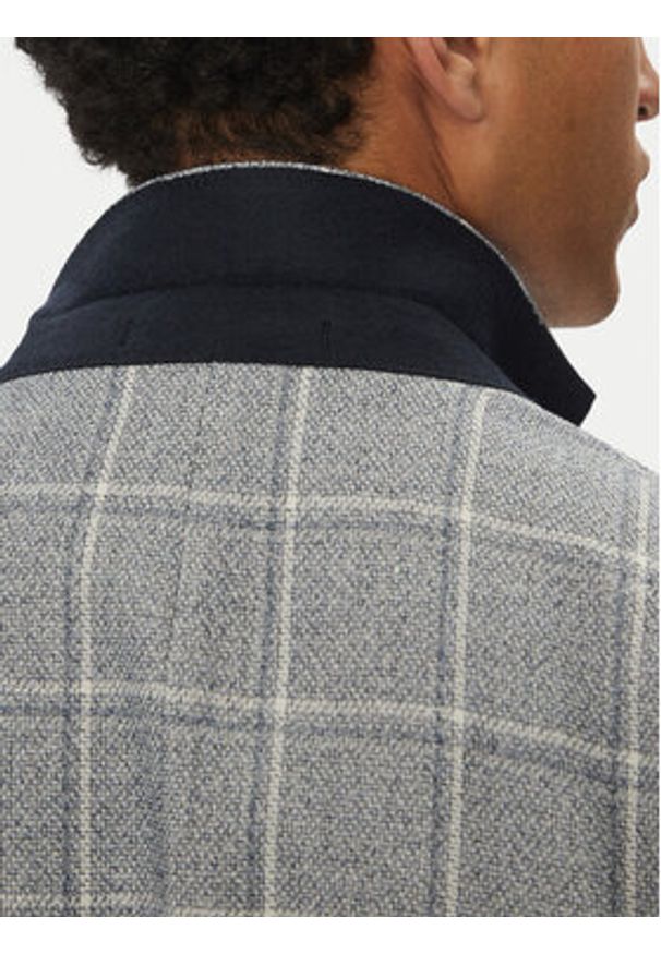 JOOP! Marynarka 17 JB-84Hogiz 30046564 Niebieski Slim Fit. Kolor: niebieski. Materiał: bawełna