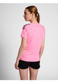 Hummel Core XK Poly T-Shirt S/S Woman. Kolor: różowy. Sport: fitness