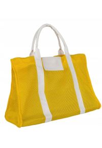Shopperka żółta Pierre Cardin 638 YELLOW. Kolor: żółty
