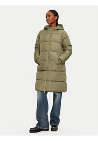 Pieces Płaszcz zimowy 17115627 Zielony Regular Fit. Kolor: zielony. Materiał: syntetyk. Sezon: zima