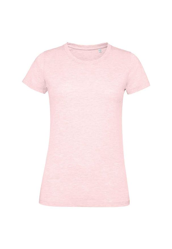 SOL'S - Koszulka Damska Regent Z Polibawełny Z Okrągłym Dekoltem I Dopasowanym Krojem. Kolor: różowy. Sport: turystyka piesza