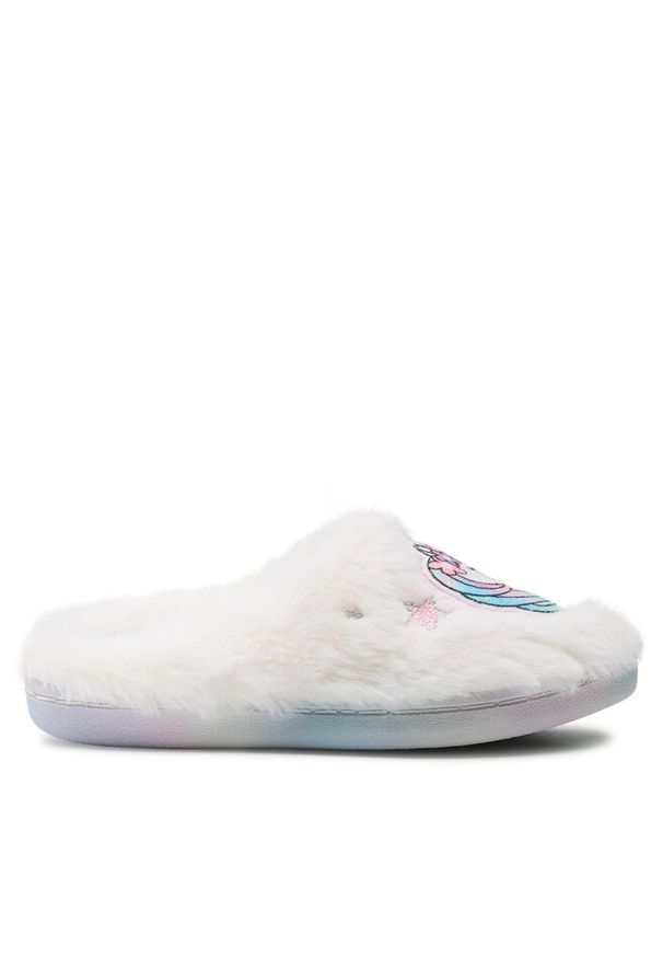 Kapcie Nelli Blu. Kolor: biały