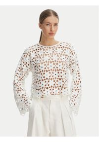 MICHAEL Michael Kors Bluzka MS651ZMKNE Biały Regular Fit. Kolor: biały. Materiał: syntetyk #1