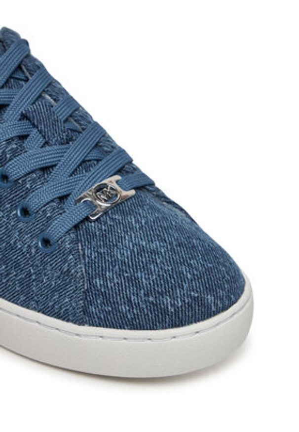 MICHAEL Michael Kors Sneakersy Keaton Lace Up 43S5KTFS1D Niebieski. Kolor: niebieski. Materiał: materiał