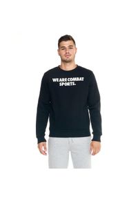 LEONE 1947 APPAREL - Męska bluza z okrągłym dekoltem Leone Urban. Kolor: czarny. Materiał: tkanina. Sport: fitness
