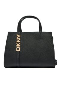 DKNY Torebka Avril R43EYG56 Czarny. Kolor: czarny. Materiał: skórzane