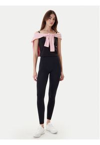 Calvin Klein Legginsy 701233681 Czarny Slim Fit. Kolor: czarny. Materiał: syntetyk #4