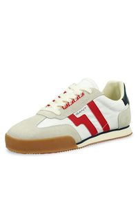 GANT - Gant Sneakersy 30633836 Beżowy. Kolor: beżowy. Materiał: skóra, zamsz