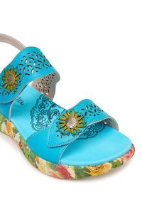 Laura Vita Sandały Sanao 53 Niebieski. Kolor: niebieski. Materiał: skóra #4