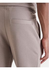 Hugo - HUGO Spodnie dresowe Doak212 50447963 Brązowy Regular Fit. Kolor: brązowy. Materiał: bawełna #3