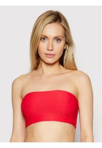 Seafolly Góra od bikini Essential 31034-640 Czerwony. Kolor: czerwony. Materiał: syntetyk