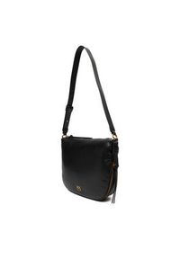 Pinko - PINKO Torebka Hobo Zip Around Classic AI 25-26 PLTT 105113 A0QO Czarny. Kolor: czarny. Materiał: skórzane #3