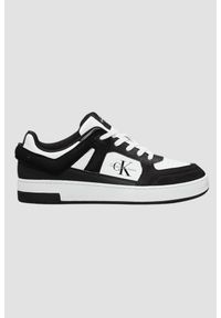 Calvin Klein - CALVIN KLEIN Czarno-białe sneakersy męskie. Kolor: czarny #1