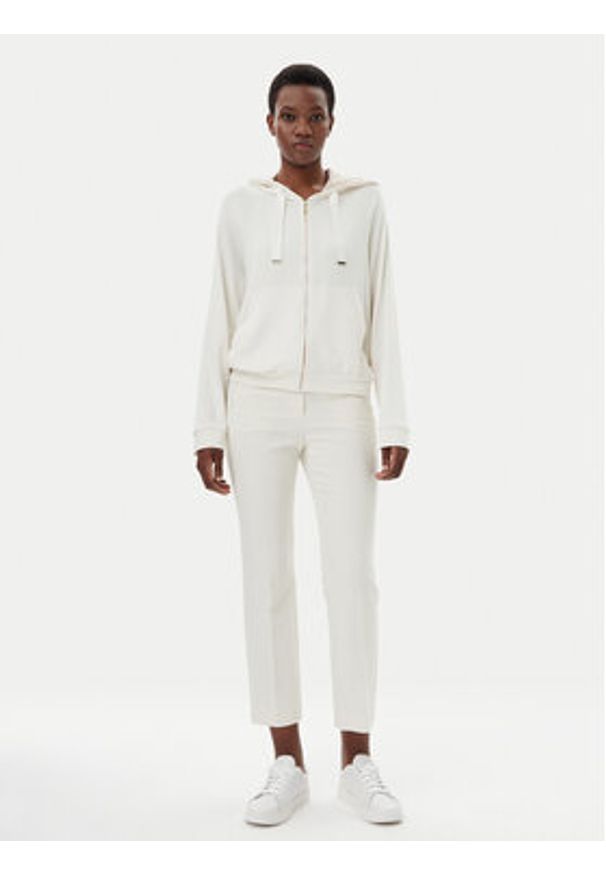 BOSS Bluza 50535842 Écru Regular Fit. Materiał: syntetyk