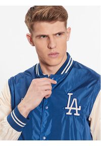 47 Brand Kurtka bomber Los Angeles Dodgers Core 47 Drift Track Jacket Niebieski Regular Fit. Kolor: niebieski. Materiał: syntetyk