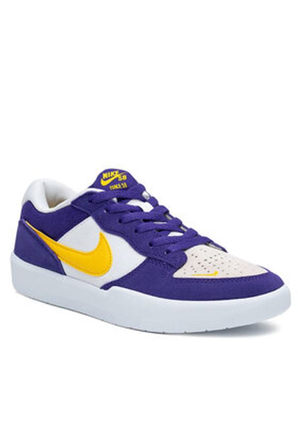 Nike Sneakersy DV5477-500-W Niebieski. Kolor: niebieski. Materiał: skóra, zamsz