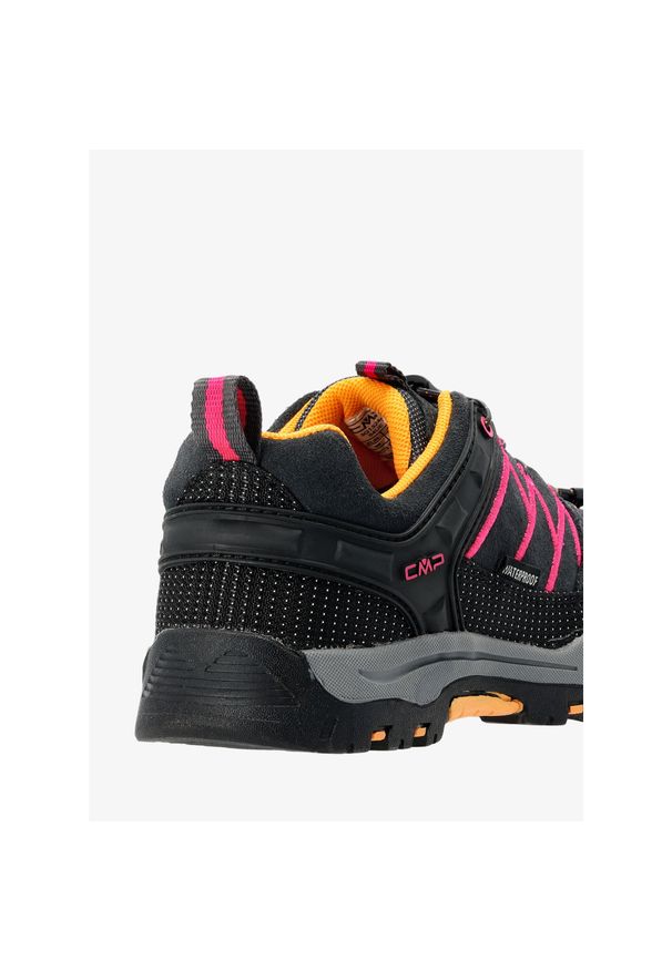 Buty turystyczne dziecięce CMP Kids Rigel Low WP. Kolor: czarny. Sport: turystyka piesza