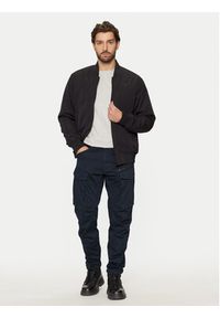 G-Star RAW - G-Star Raw Spodnie materiałowe Rovic 3D D02190 Granatowy Regular Fit. Kolor: niebieski. Materiał: bawełna