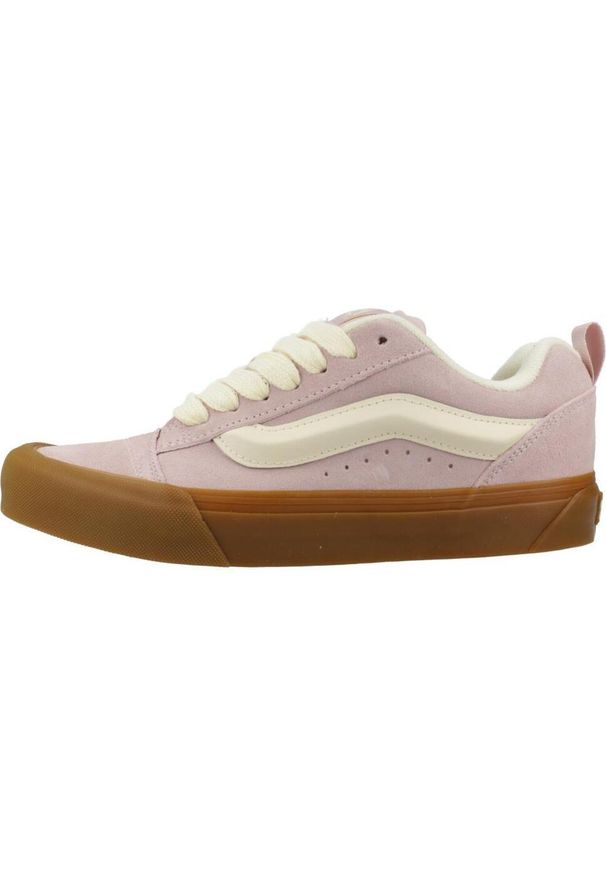 Tenisówki Vans Model Knu Skool Kolor Rose. Kolor: różowy. Materiał: tkanina, skóra