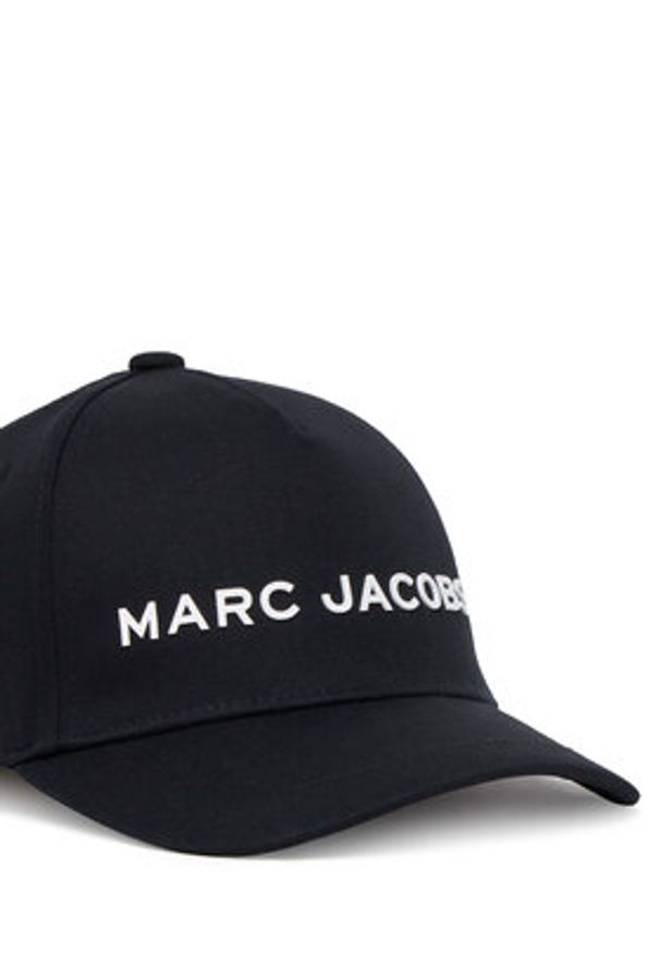 MARC JACOBS - Marc Jacobs Czapka z daszkiem W60410 Czarny. Kolor: czarny. Materiał: bawełna, materiał
